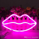 Lips Neon Light