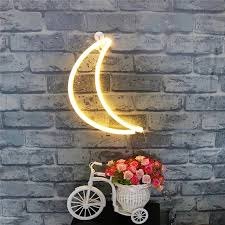 Moon Neon Light