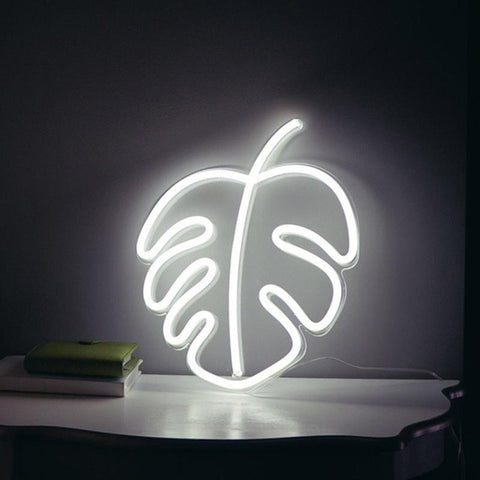 Leaf Neon Light