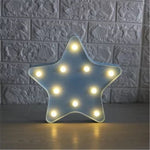 LED Star Table Night Light
