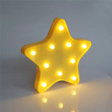 LED Star Table Night Light