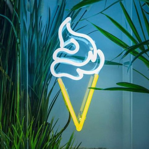 Ice Cream Neon Light