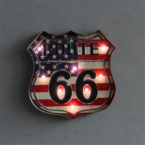 ROUTE 66 LED Light