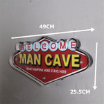 WELCOME MAN CAVE LED Light