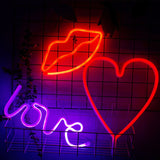 Lips Neon Light