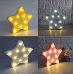 LED Star Table Night Light