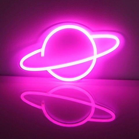 Planet Neon Light
