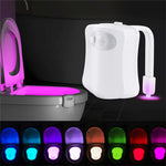 Smart Motion Sensor Toilet Seat Night Light