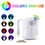Smart Motion Sensor Toilet Seat Night Light
