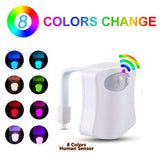 Smart Motion Sensor Toilet Seat Night Light